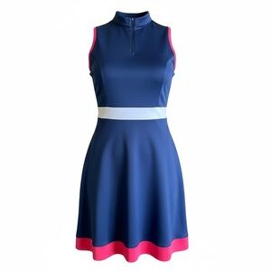 LPGA Tour‎ Blue/Red/White Sleeveless Dress